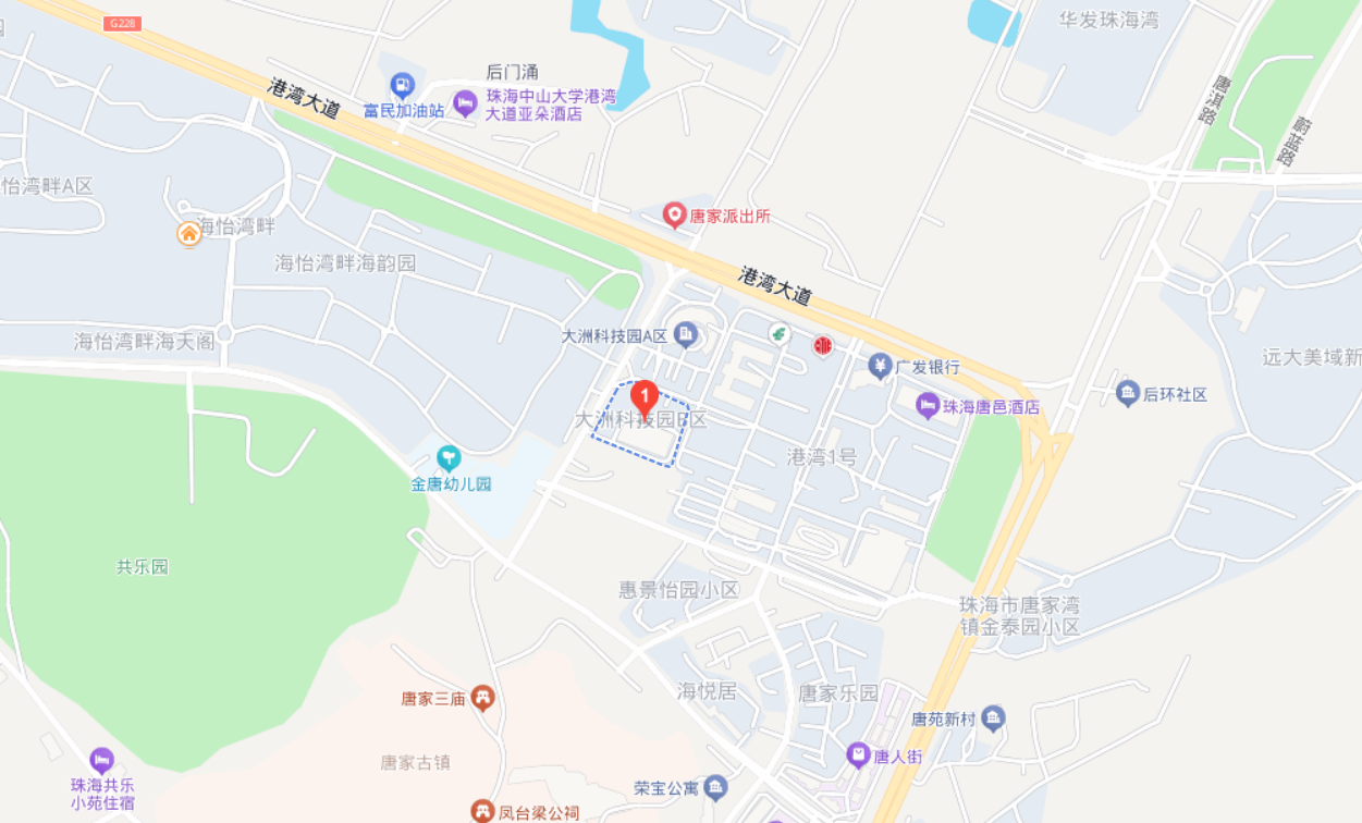 珠海安能自动化科技有限公司位置：广东省珠海市香洲区唐家湾镇大洲科技园B区801